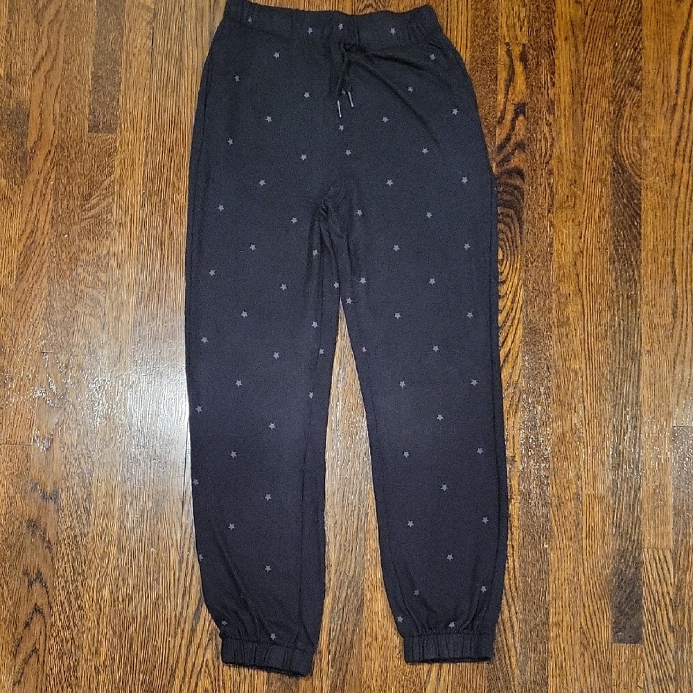 GAP Kids Black Star Pattern Soft Spun Pants